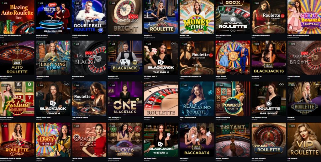 Neospin Casino Live Games